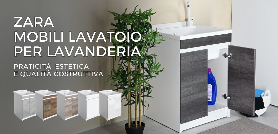 mobile lavatoio Zara per lavanderia