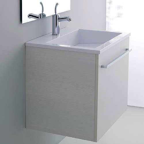 Mobile Base Lavabo Bagno.Base Lavabo 60x48 Zeus Bianco Rigato