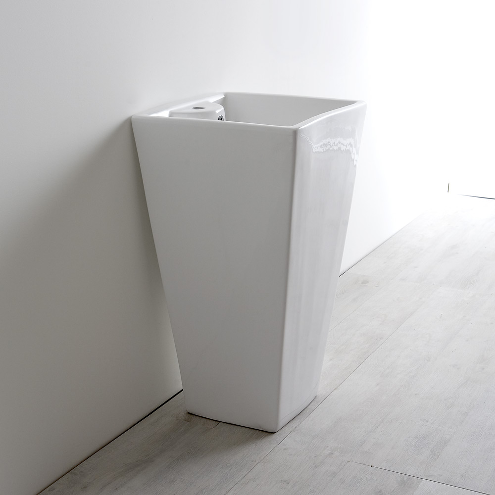 Nero Ceramica Aliseo Prezzi.Lavabi Freestanding Lavabo Freestanding Aliseo 48x48