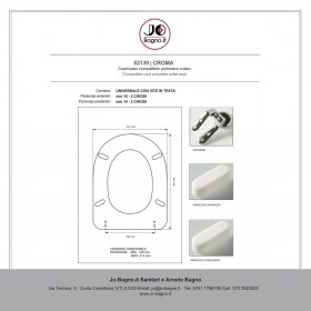 Copriwater Croma Ceramica Artigianato Ceramico