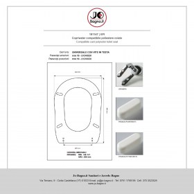 Copriwater Efi Ceramica Flaminia
