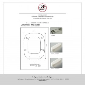 Copriwater Sprint Ceramica Flaminia