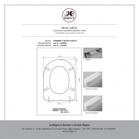 Copriwater Arco Ceramica Amerina