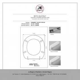 Copriwater Old Italy Ceramica Amerina