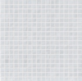 9016 Bianco Mosaico in Pasta di Vetro RAL Tessere 1,5 Ondulato 