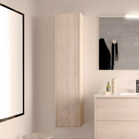 Colonna bagno sospesa moderna 30x24xh140 naturale