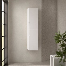Colonna bagno sospesa 30x24xh140 Bianco Satinato