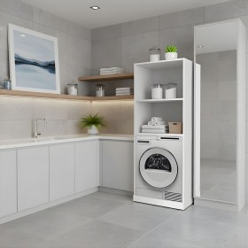 Colonna lavatrice-asciugatrice 70x70 senza ante e ripiano