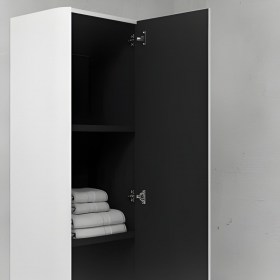 Colonna bagno interno sospesa h130 cm MARYL - BIANCO OPACO