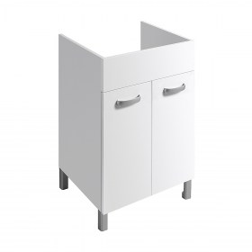 Mobile per lavatoio 50X50 Bianco Cerato DOMINA