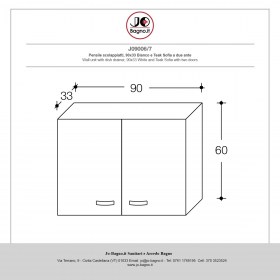 Pensile per cucina 90xh60 