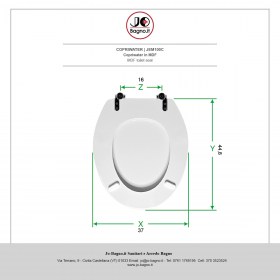 Tecnica copriwater JEM100C