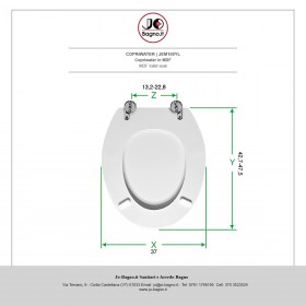 Tecnica copriwater JEM100YL