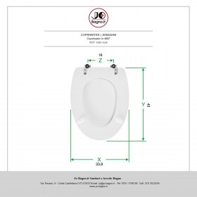 Tecnica copriwater JEM435AB