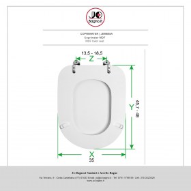 Copriwater Poliestere Colato Bianco -  Tecnica