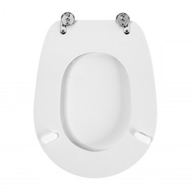 Retro copriwater MDF bianco