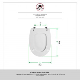 Tecnica copriwater JEM701AB