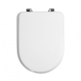 Copriwater in MDF Bianco Fronte