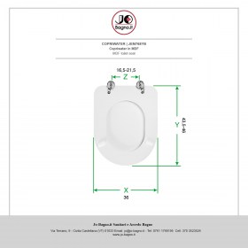 Tecnica copriwater JEM768YB