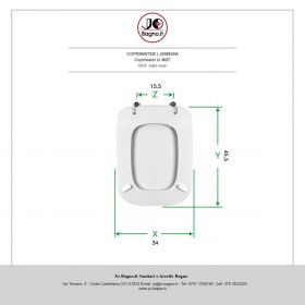 Tecnica copriwater JEM800A