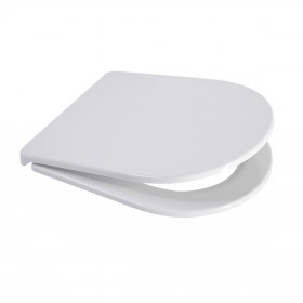 Copriwater in termoindurente Bianco - Lato