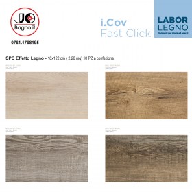 Pavimento SPC Effetto Legno Colori