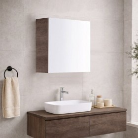 Pensile contenitore con anta a specchioKlara