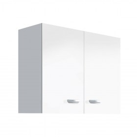 Pensile cucina 80xh60 due ante - Bianco