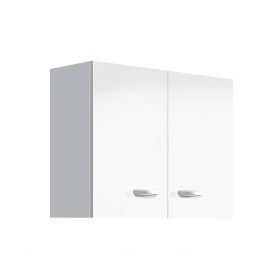 Pensile per Cucina sopracappa 60x33xh40 due ante - Bianco