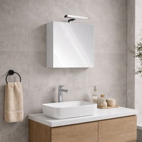 specchio contenitore per il bagno 57.5x27xh58 cm con lampada