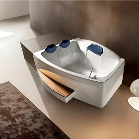 Vasca da bagno angolare MATRIX-SLIM 170x138