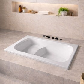Vasca da bagno rettangolare CASSIA 120x70