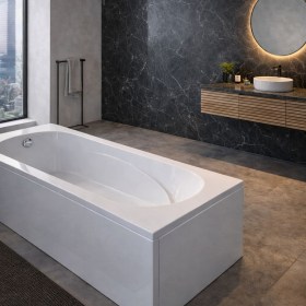 Vasca da bagno rettangolare CASSIA da 140-170x70