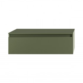 Cassettone bagno sospeso 60/80/100120 cm NINFA - Verde Opaco