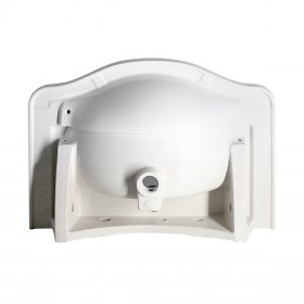 Lavabo in Ceramica da Incasso o Sospeso LIBERA Retro