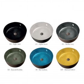 Colori Smalto Lavabo Free Standing INDEX TINTA in Terracotta