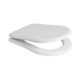 Copriwater poliestere colato bianco lato aperto Efi Ceramica Flaminia