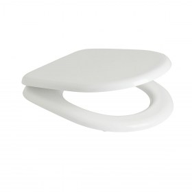 Copriwater poliestere colato bianco lato aperto Neve I° Versione Ceramica Catalano