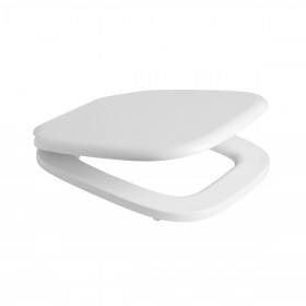 Copriwater poliestere colato bianco lato aperto Sprint Ceramica Flaminia