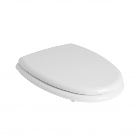 Copriwater MDF anima in legno Bianco