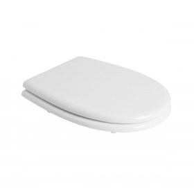 Copriwater poliestere colato bianco lato chiuso Ese Sospeso Ceramica Esedra