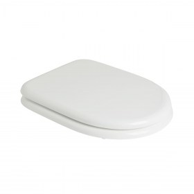 Copriwater poliestere colato bianco lato chiuso Neve I° Versione Ceramica Catalano