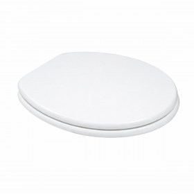 Copriwater poliestere colato lato chiuso Bianco Polis Ceramica Catalano