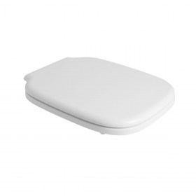 Copriwater poliestere colato bianco lato chiuso Sprint Ceramica Flaminia