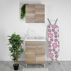 Mobile DOMINA Mix Wood con lavatoio  60x50