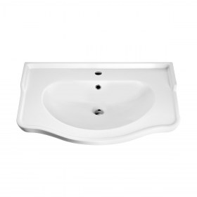 Lavabo in Ceramica da Incasso o Sospeso LIBERA