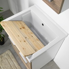 Vasca lavatoio ceramica 60x50 Asse di lavaggio Reno 