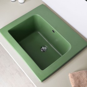 YORK 60 x 50 Scheda Tecnica Ceramica Tuscia Colore Verde Salvia