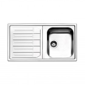 Lavello Cucina Acciaio Inox saldato 86x50 vasca dx