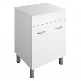 Mobile 60x50 per lavanderia ATHENA bianco cerato